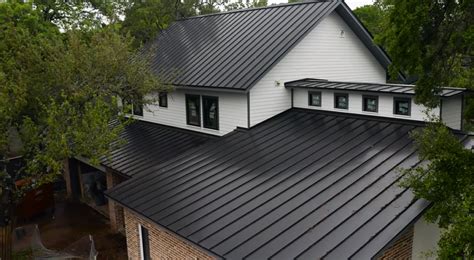 black metal roof colors